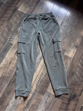 7 Diamonds Olive Cargo Jogger Pants